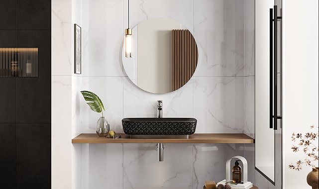 Fark yaratan ince detaylar Kale Banyo'da