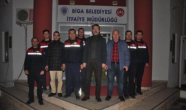Görev başındaki personel unutulmadı