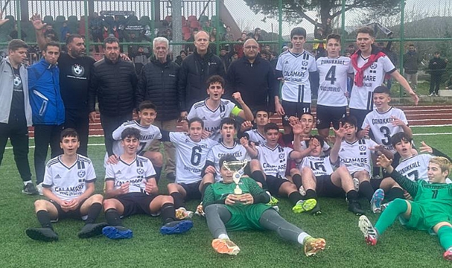 U 16 Liginde kupa coşkusu