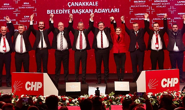 CHP'de adaylar tanıtıldı! Erkek, Ankara'da aday tanıtımına katıldı