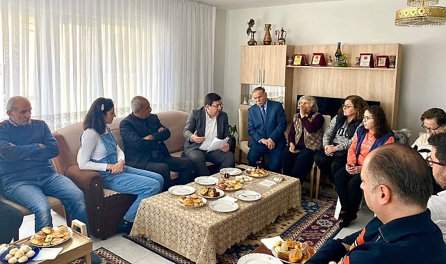 CHP'li Erkek'ten ev ziyaretleri