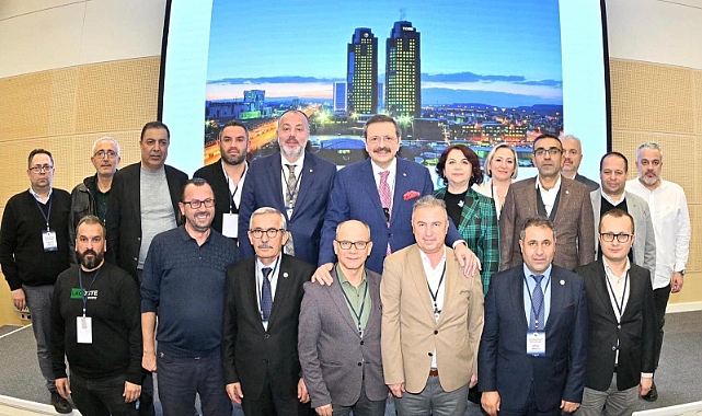 ÇTSO Heyeti, Rifat Hisarcıklıoğlu ile buluştu