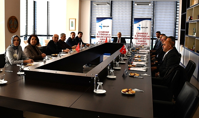 İl İstihdam ve Mesleki Eğitim Kurulu toplantısı ÇTSO'da yapıldı