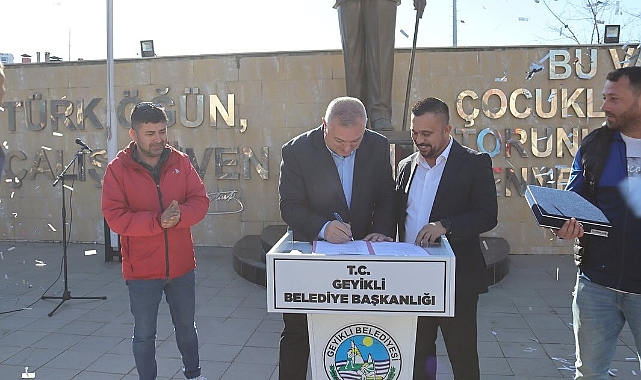 Oruçoğlu; "İşçinin teri kurumadan emeğini veriyoruz"