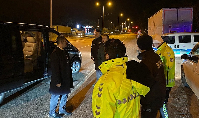 Vali Aktaş; "Her şey vatandaşımızın huzuru için"