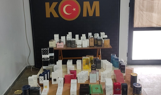 135 adet gümrük kaçağı parfüm ele geçirildi