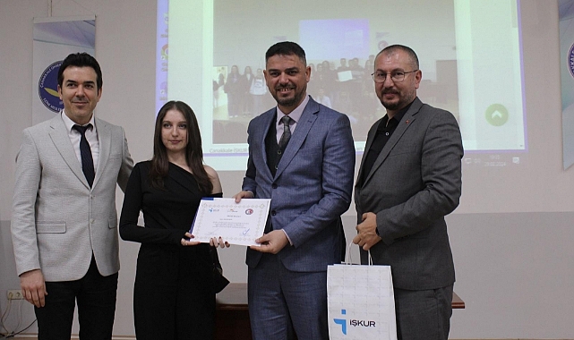 Altınok'tan okul birincisine iş garantisi sözü