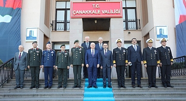 Bakan Güler'den Çanakkale Valiliği'ne ziyaret