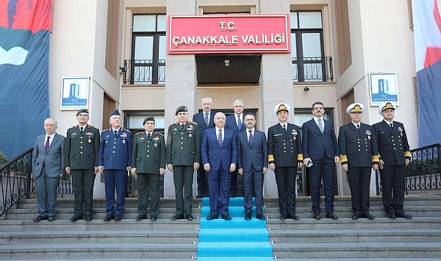 Bakan Güler'den Çanakkale Valiliği'ne ziyaret