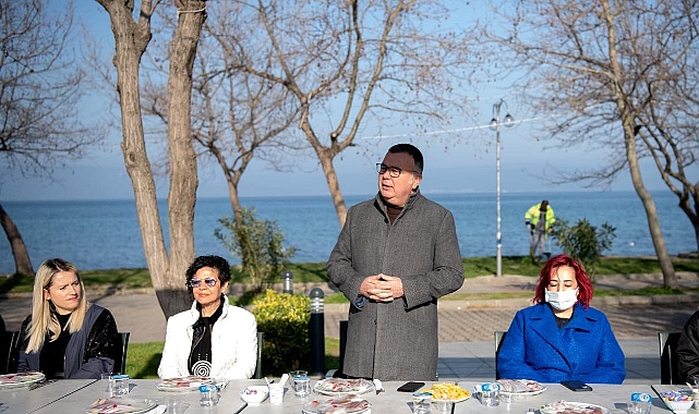 Başkan Arslan kadın emekçilerle buluştu