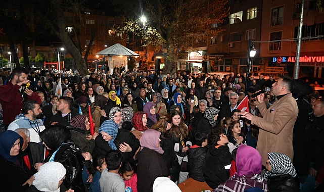 Biga'da Erdoğan'a yoğun destek