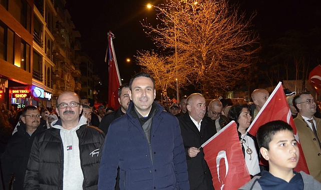 Çanakkale’de fener alayı coşkusu