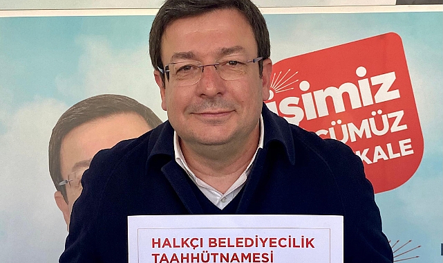 CHP'li Erkek, Halkçı Belediyecilik Taahhütnamesini imzaladı