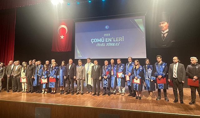 ÇOMÜ'nün EN'leri ödüllendirildi
