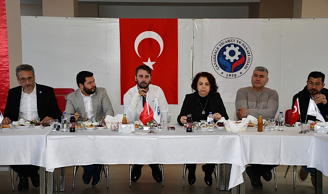 ÇTSO 17 No'lu Meslek Grubu Üyeleri toplantıda buluştu