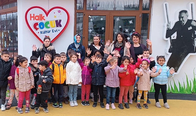 Kepez Belediyesi Çocuk Kültür Evi'nde baharın gelişi kutlandı