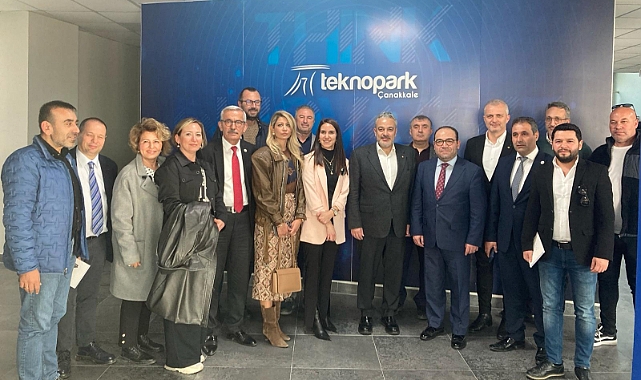 Teknopark'ı gezdiler