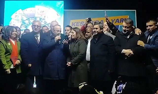 Turan, mitingde Erdoğan'ı aradı! Erdoğan Keşanlılarla konuştu