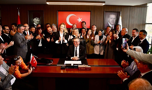 Başkan Alper Şen görevi devraldı