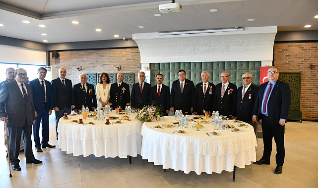 Başkan Erkek, bayramlaşma törenlerine katıldı