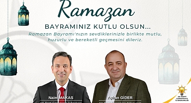 Başkan Makas'ın bayram mesajı