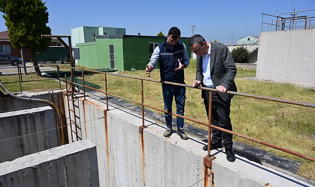 Başkan Şen'den tesis incelemesi