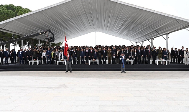 Çanakkale Kara Savaşları'nın 109. Yıl Dönümünde Şehitlerimiz Rahmetle Anıldı