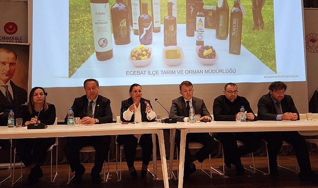 Eceabat'ta tarım sektörü konuşuldu