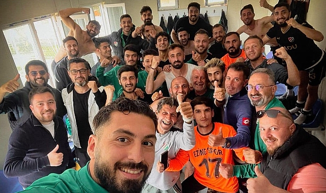 Ezinespor'dan 2 gollü galibiyet!