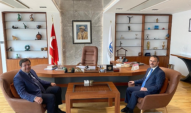 Vali Aktaş'tan Başkan Erkek'e hayırlı olsun ziyareti