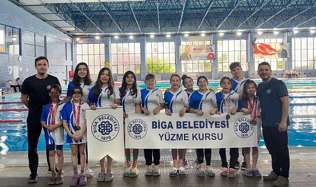 Bigalı yüzücülerden önemli başarı