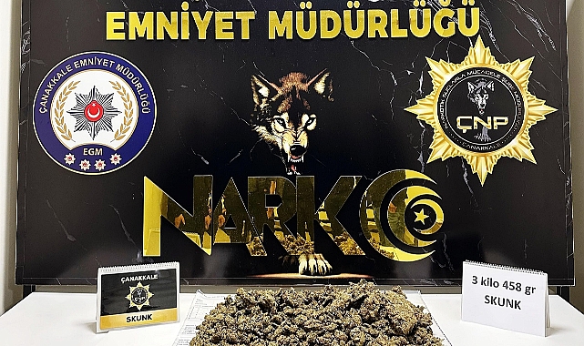 Çanakkale'de uyuşturucu operasyonu; 28 tutuklama!