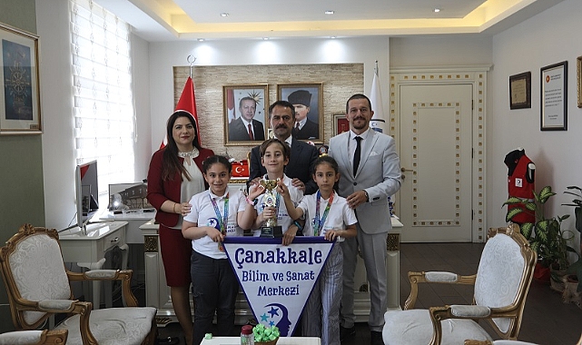 Çanakkale'yi başarıyla temsil ettiler