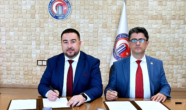 ÇOMÜ'de protokol imzalandı