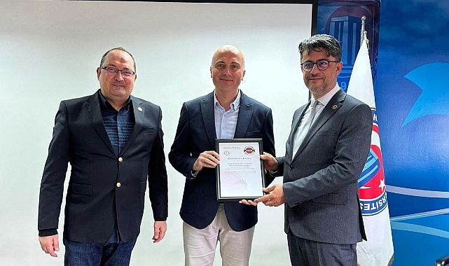 ÇOMÜ enleri belge takdimi yapıldı