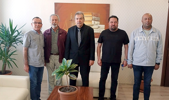 Gazeteciler Başkan Doğan'ı ziyaret etti