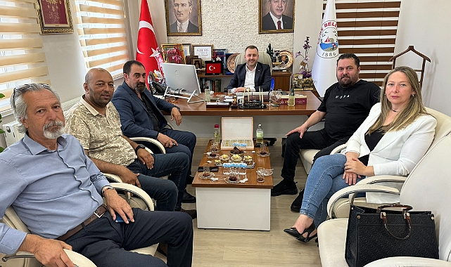 Gazetecilerden Başkan Yüksel'e ziyaret