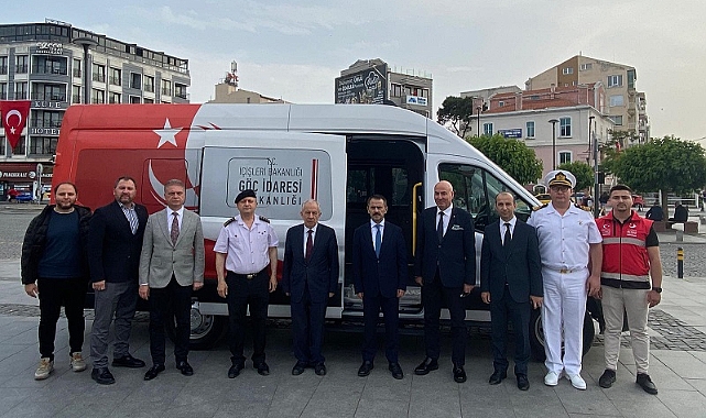 Mobil Göç Noktası araçları Çanakkale'de