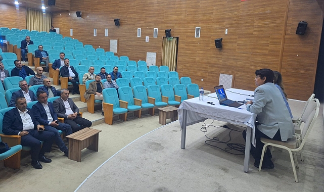 Muhtarlar eğitime katıldı