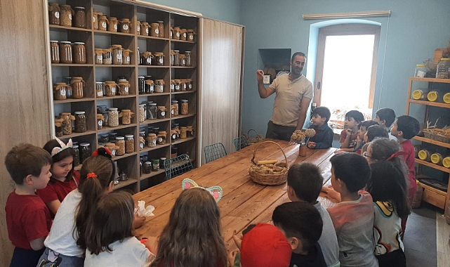 Tohum Sandığı, minik öğrencileri ağırladı