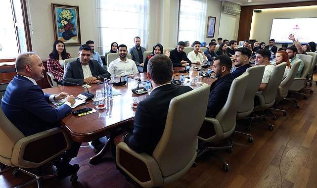 Turan ÇOMÜ'lü misafirlerini ağırladı
