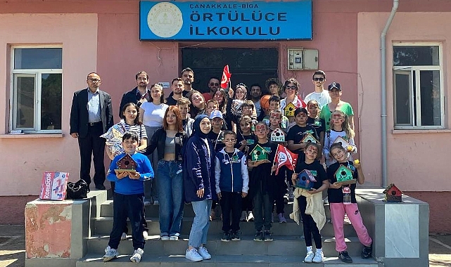 Üniversite öğrencileri Örtülüce Köyü'nde