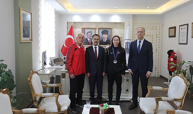 Vali Aktaş'tan Avrupa ikincisine tebrik