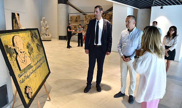 "Atatürk'ün İzinden Geleceğe" sergisi açıldı