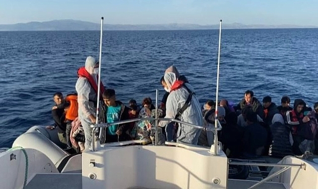Ayvacık açıklarında operasyon!
