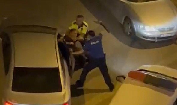 Çan'da polislerden biri tutuklandı
