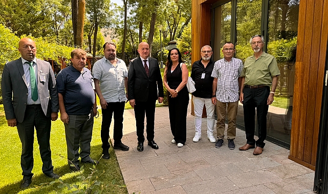 Çanakkale İnternet ve Sosyal Medya Basın Mensupları Derneği Ankara'da önemli görüşmeler gerçekleştirdi