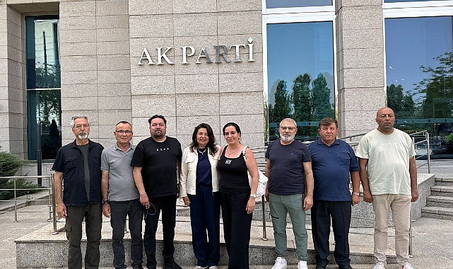 Çanakkaleli Gazeteciler İskenderoğlu'nu ziyaret etti