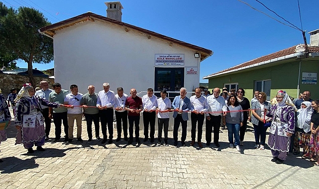 Sosyal yaşam merkezi ve muhtarlık binası hizmete açıldı