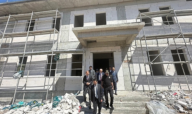Vali Aktaş’tan Hükümet Konağı incelemesi